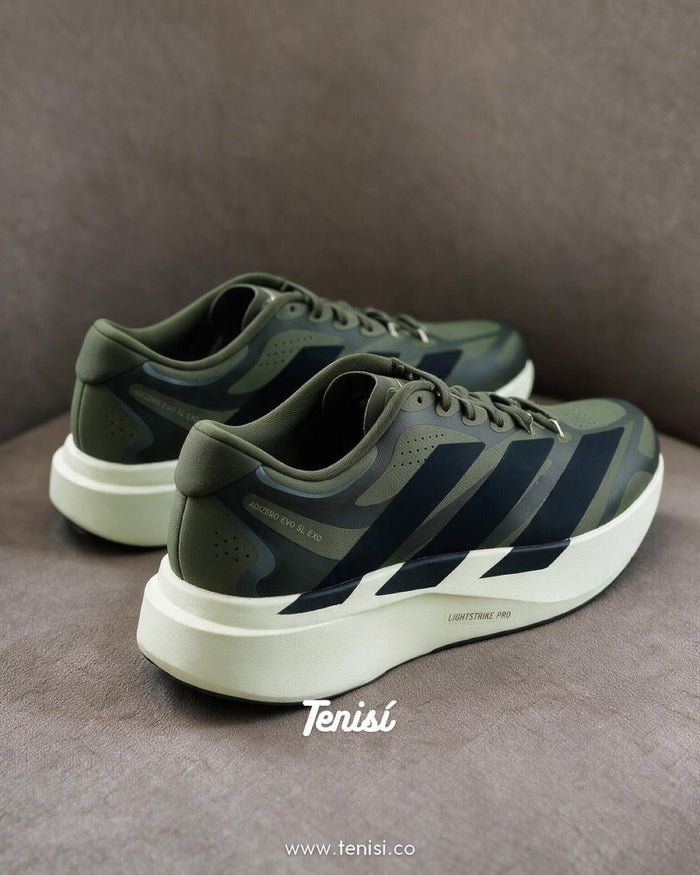 adidas Adizero Evo SL Exo Green look 2