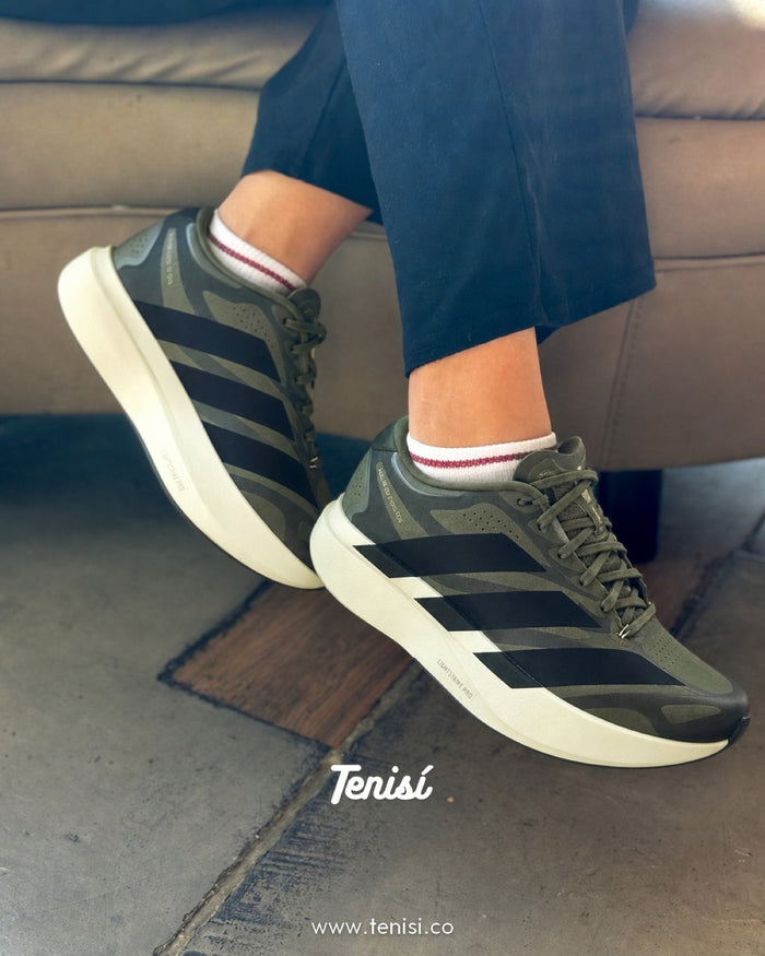 adidas Adizero Evo SL Exo Green look 3
