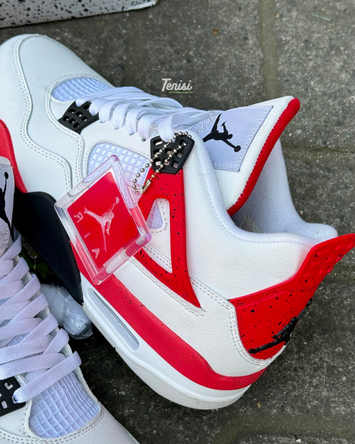 Air Jordan 4 “ Red Cement” look 3