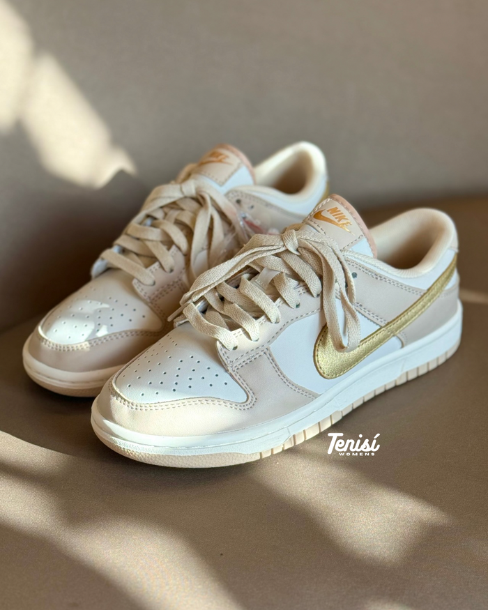 Nike Dunk Low “Phamtom Gold” look 5