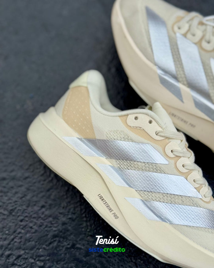 Adidas Adizero EVO 3 Beige look 2
