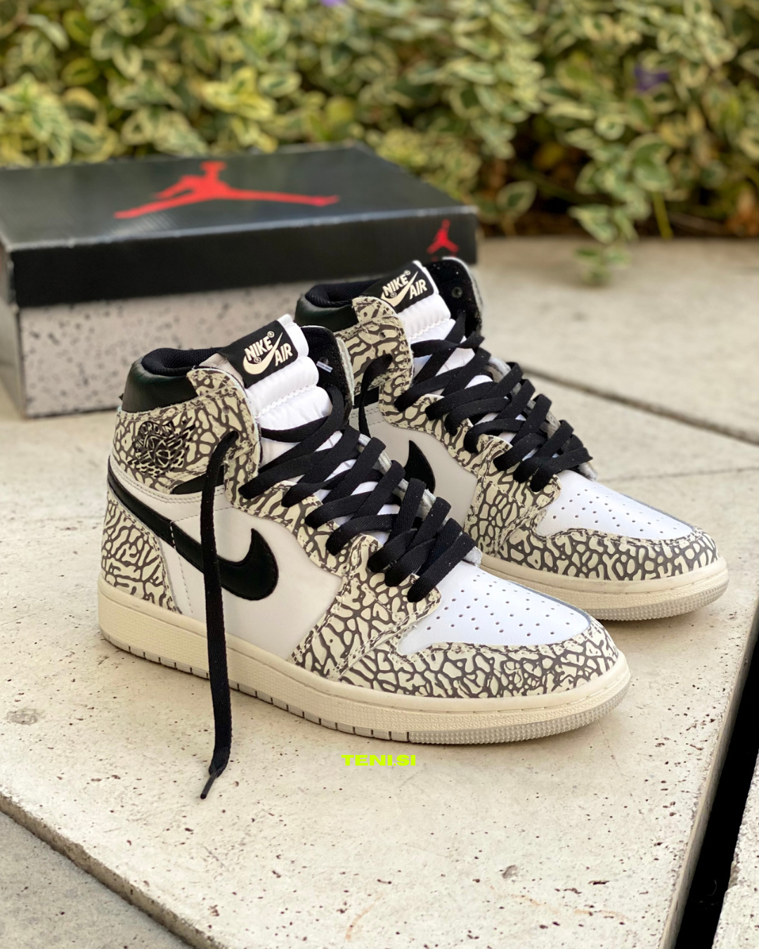Jordan 1 white elephant online