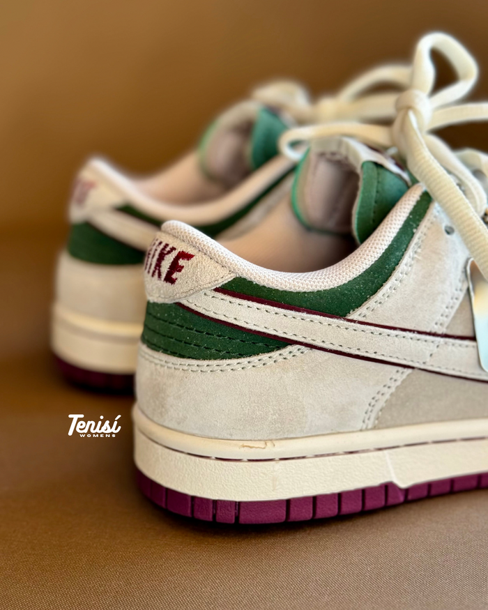 Nike Dunk Low x Tenisí “Green Purple” look 2