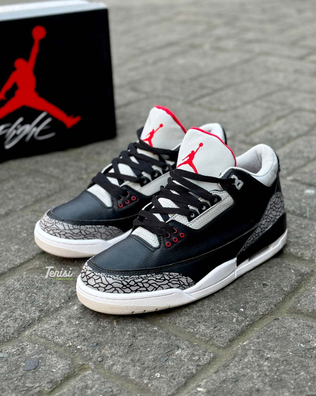 Air Jordan 3 retro “ Black Cement”