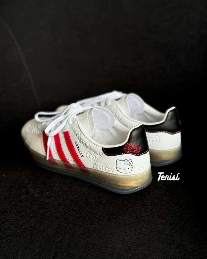 adidas Gazelle x Hello Kitty look 2