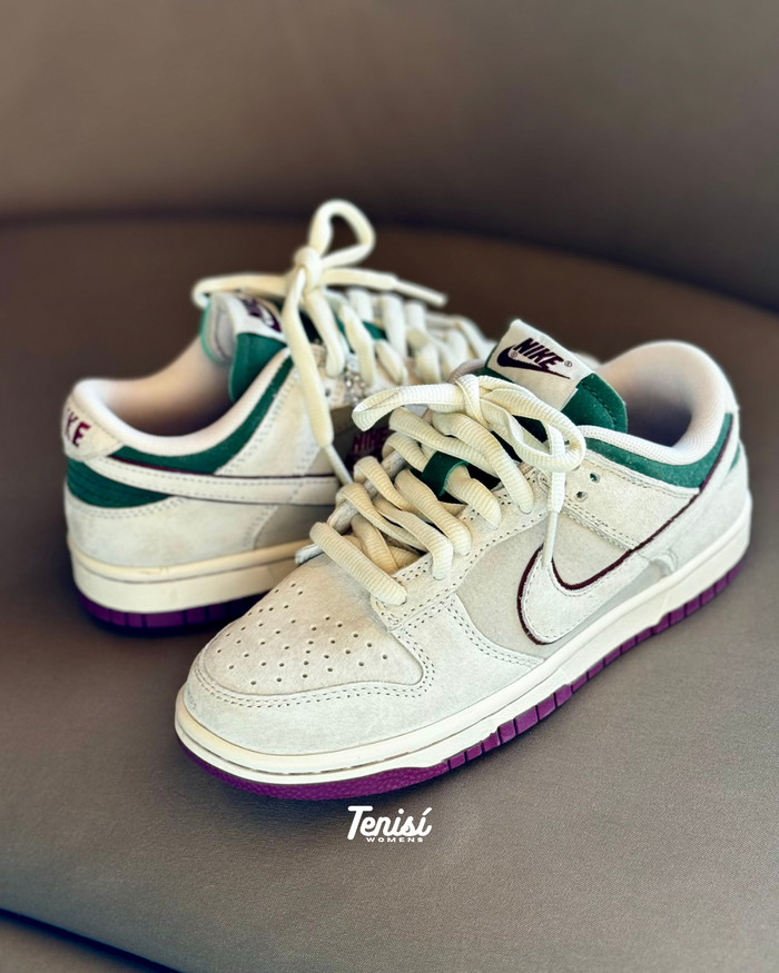 Nike Dunk Low x Tenisí “Green Purple” look 3