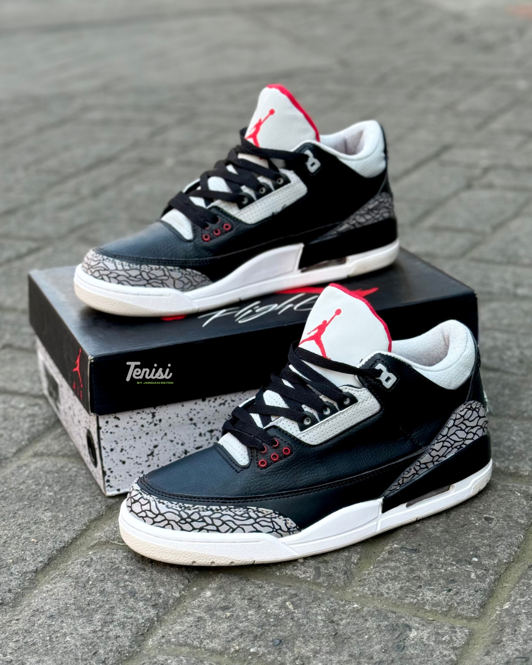Air Jordan 3 retro “ Black Cement”