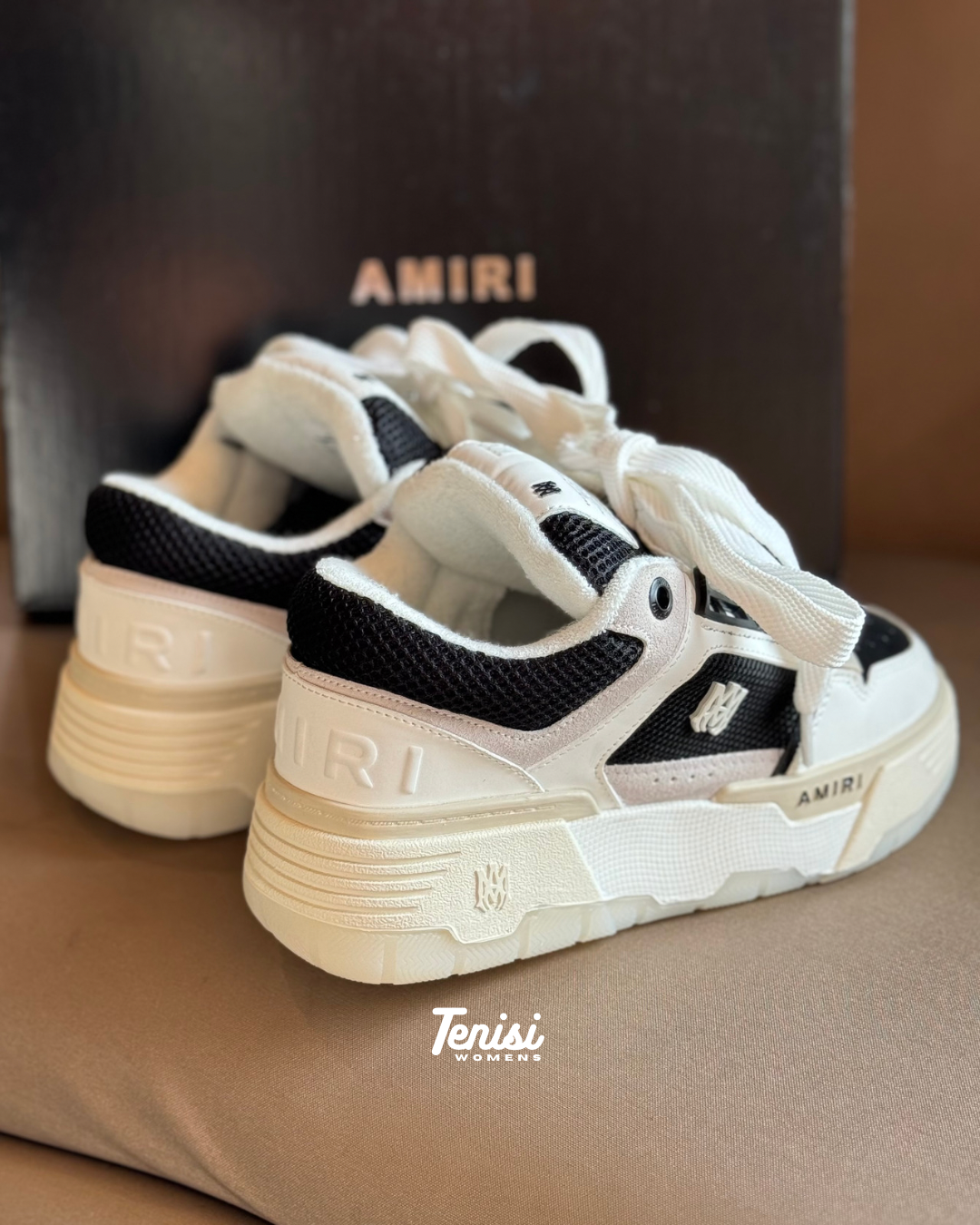 Amiri MA-2 “ White Black”