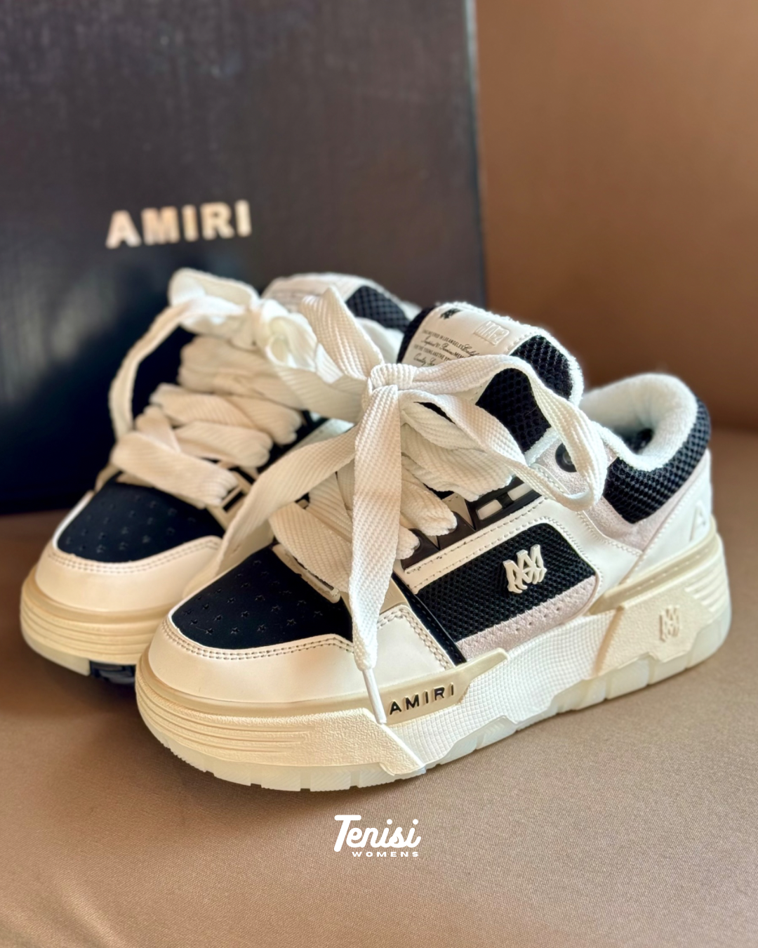 Amiri MA-2 “ White Black”