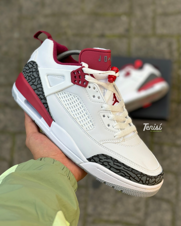 Jordan Spizike Low own “Fire Red” look 3