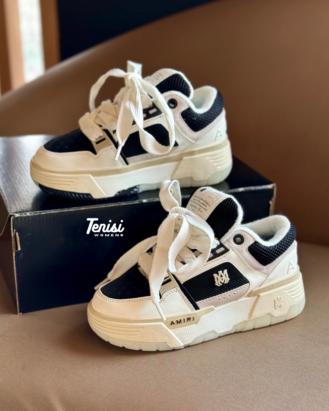Amiri MA-2 “ White Black”