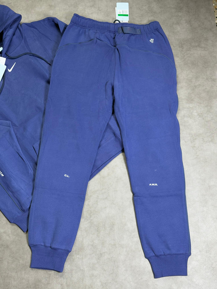 Nocta Tech Fleece “Blue” look 2