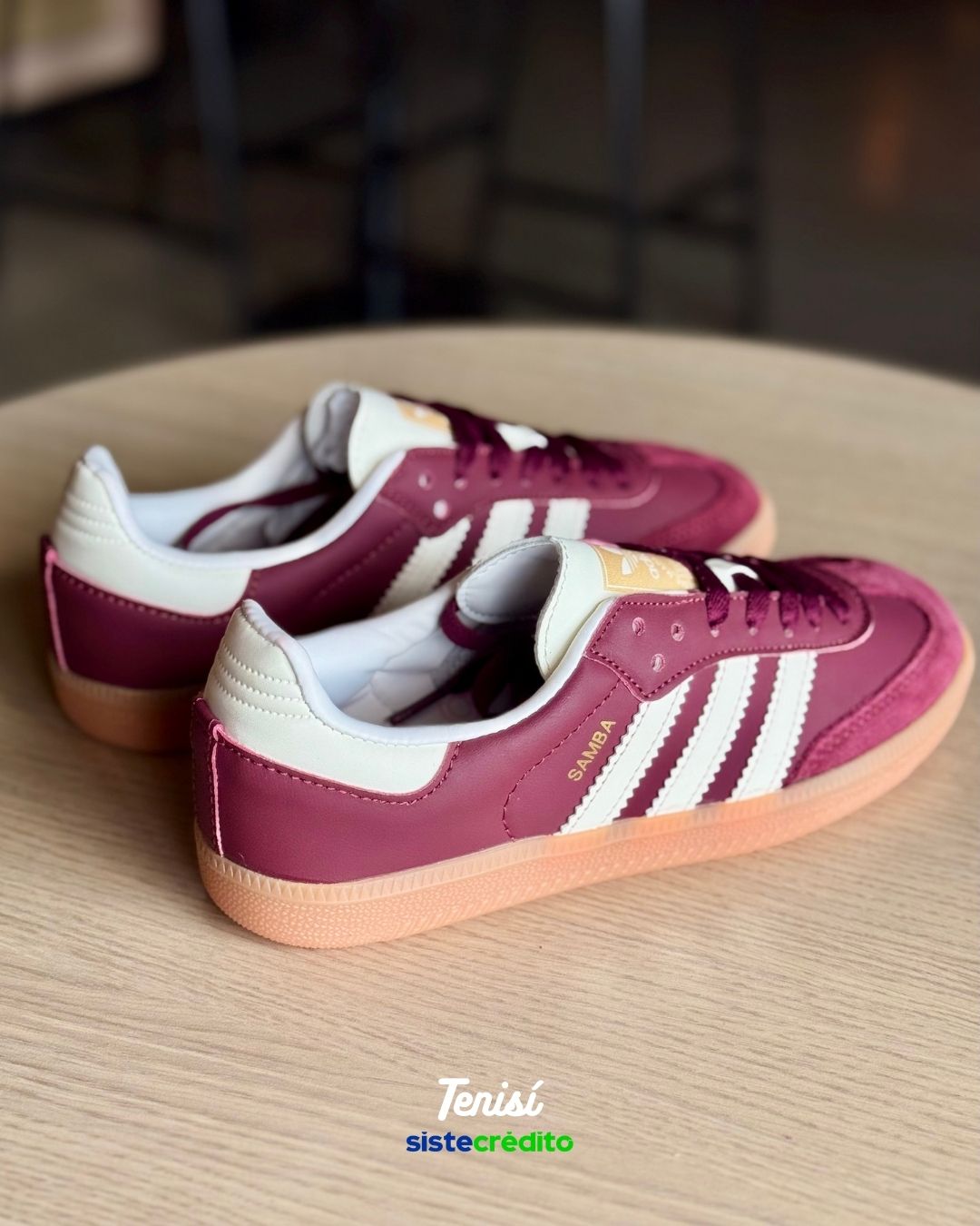 Adidas Samba “Rossete” Vinotinto