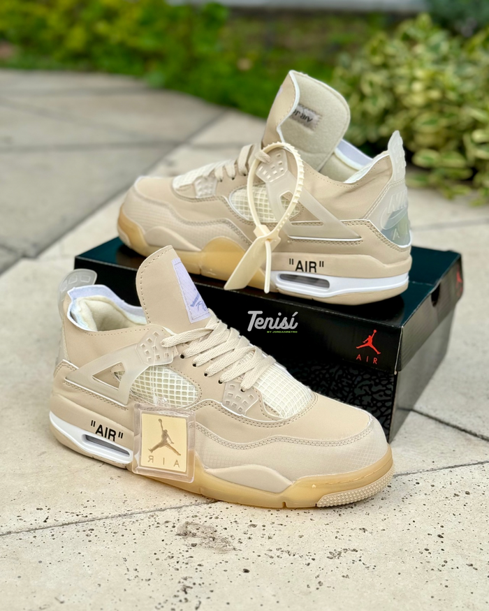 Air Jordan 4 Retro X Off White look 3