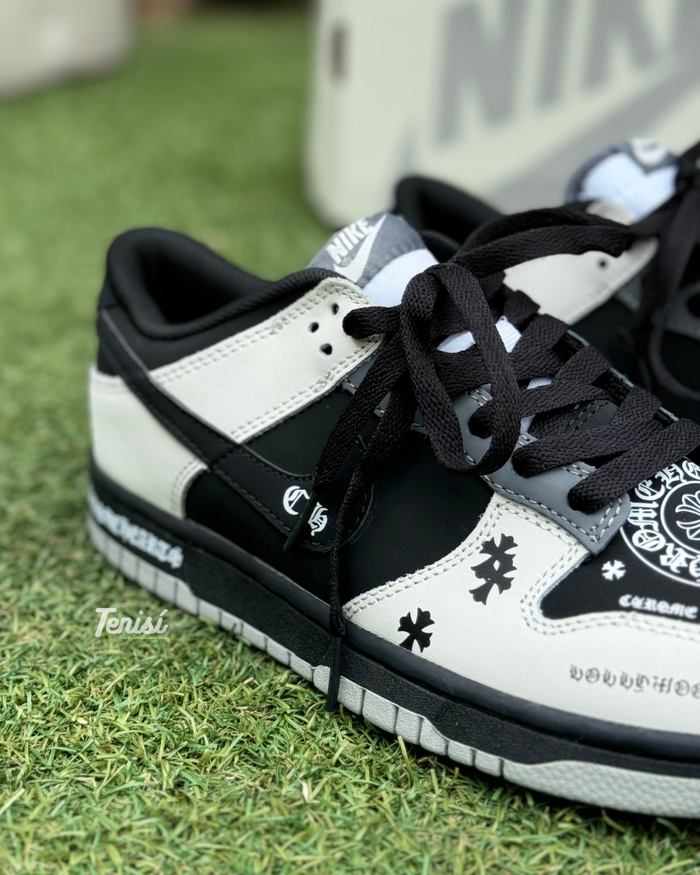 Nike Dunk Low Chrome Hearts Custom look 2
