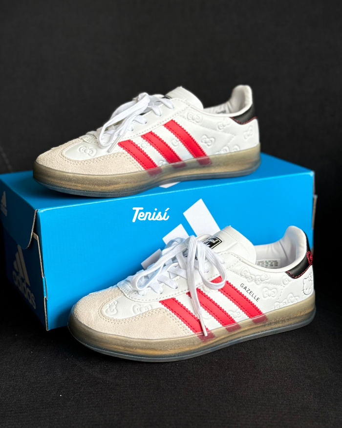 adidas Gazelle x Hello Kitty look 3