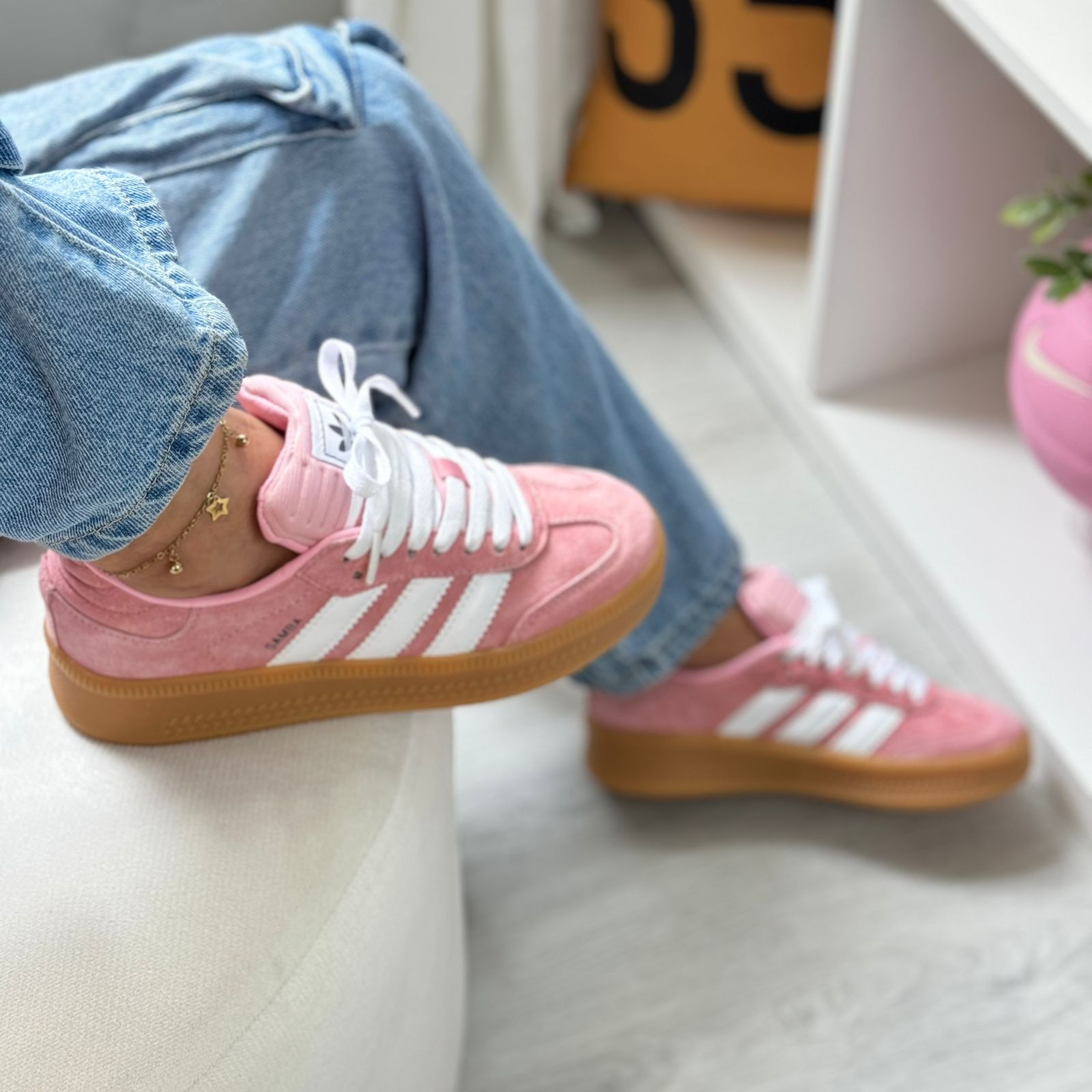adidas Samba XLG Pink TENIS adidas Samba XLG Pink TENIS
