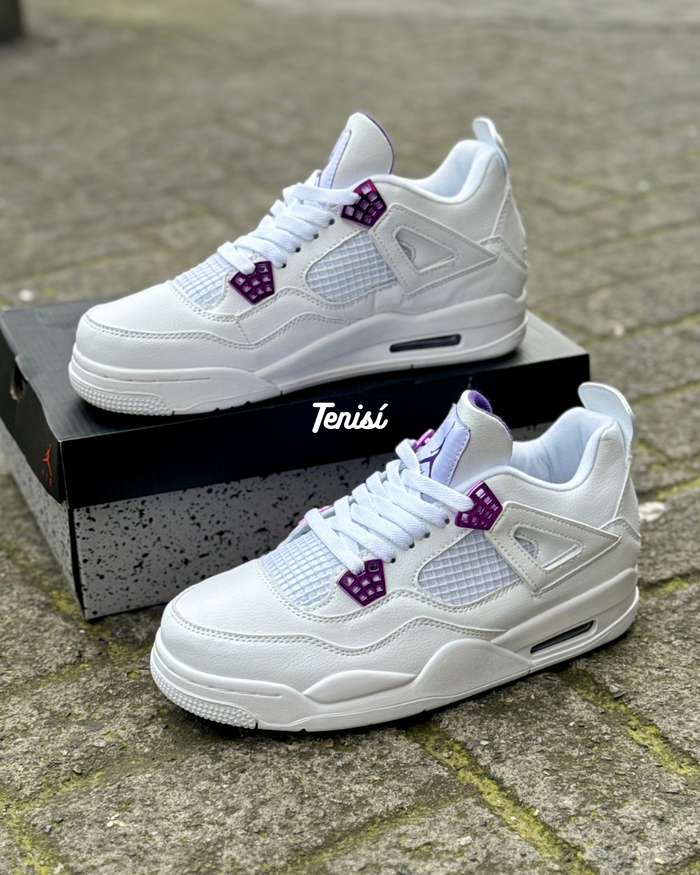 Air Jordan 4 “Metallic Purple” look 2