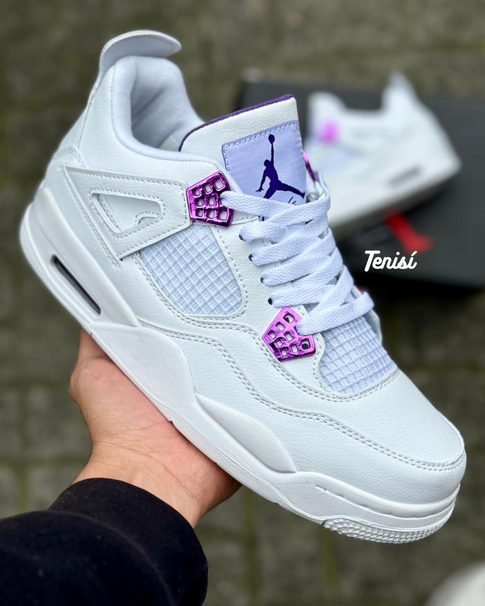 Air Jordan 4 “Metallic Purple” look 3