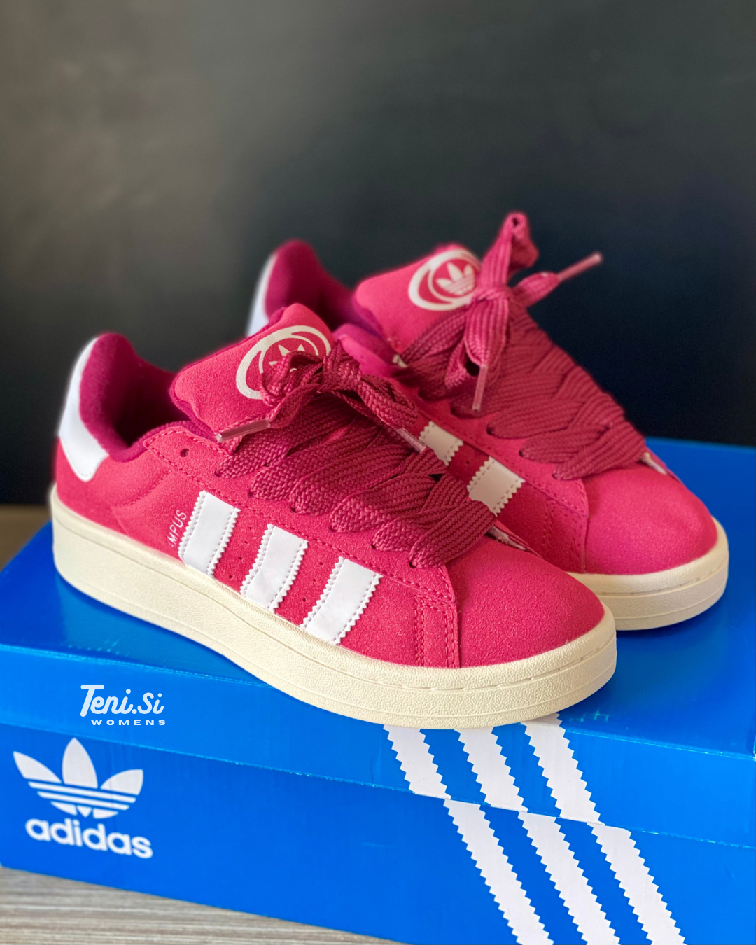 Tenis adidas Campus 00 Rosa