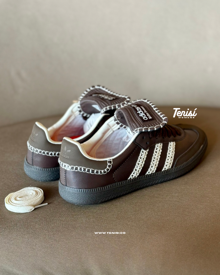 adidas Samba x Wales Banner “Brown” look 3