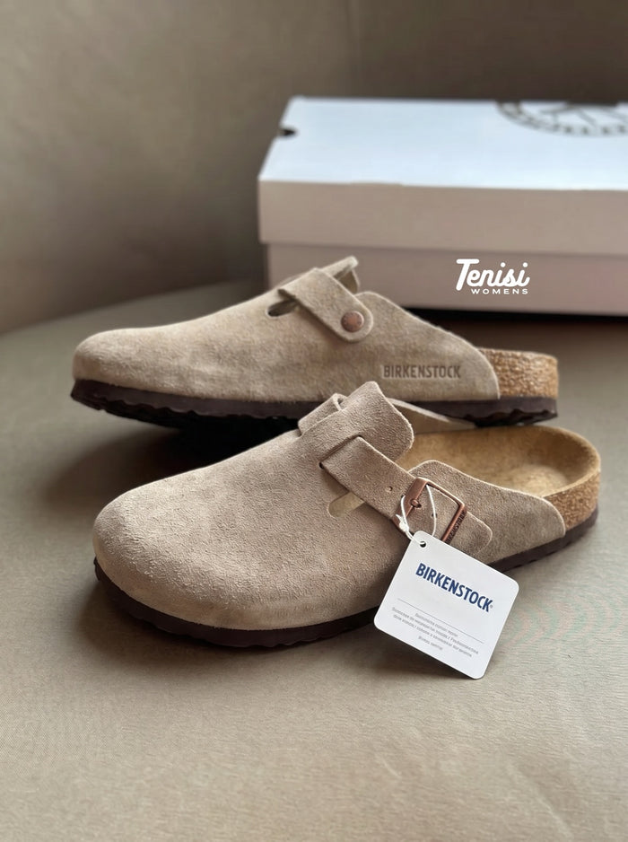Birkenstock Boston "Beige" look 2