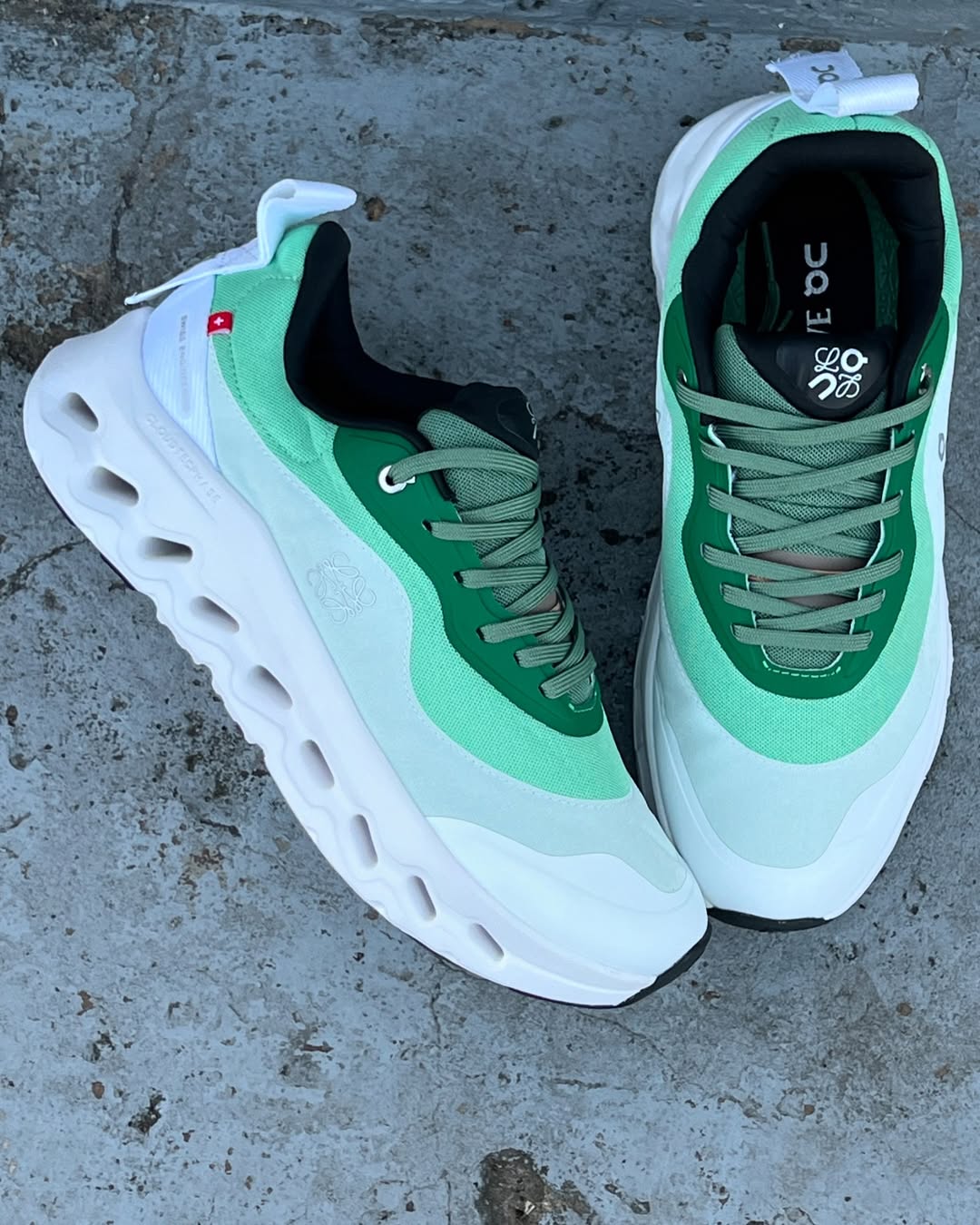 On Running Cloudtilt 2 x Loewe "Green/White"