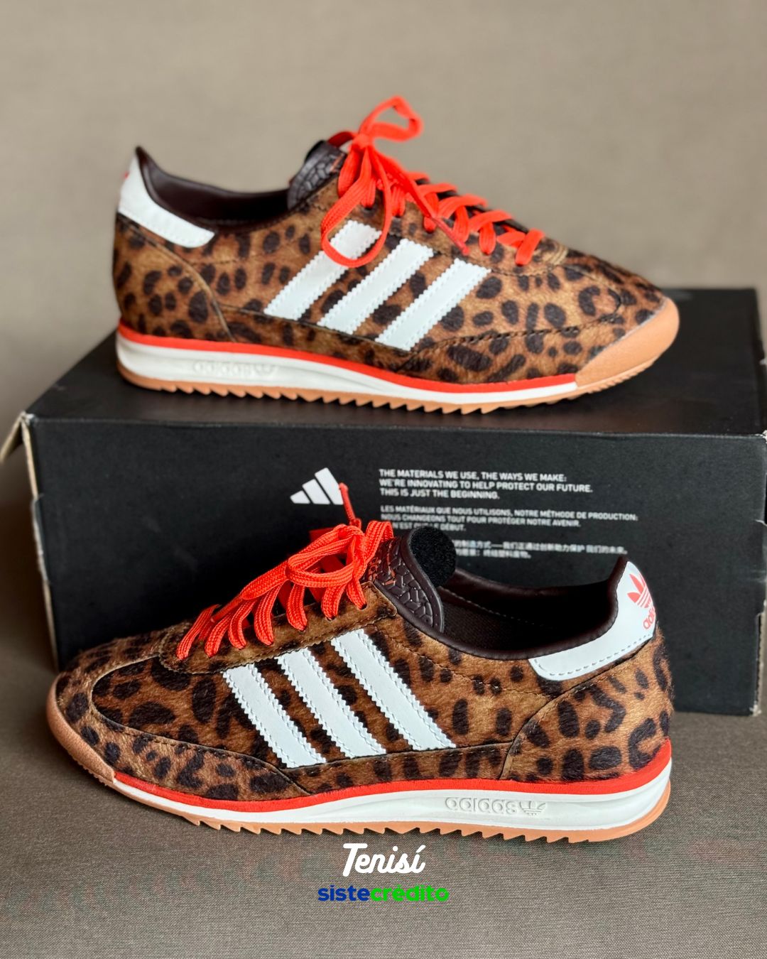 Adidas SL Leopard Print