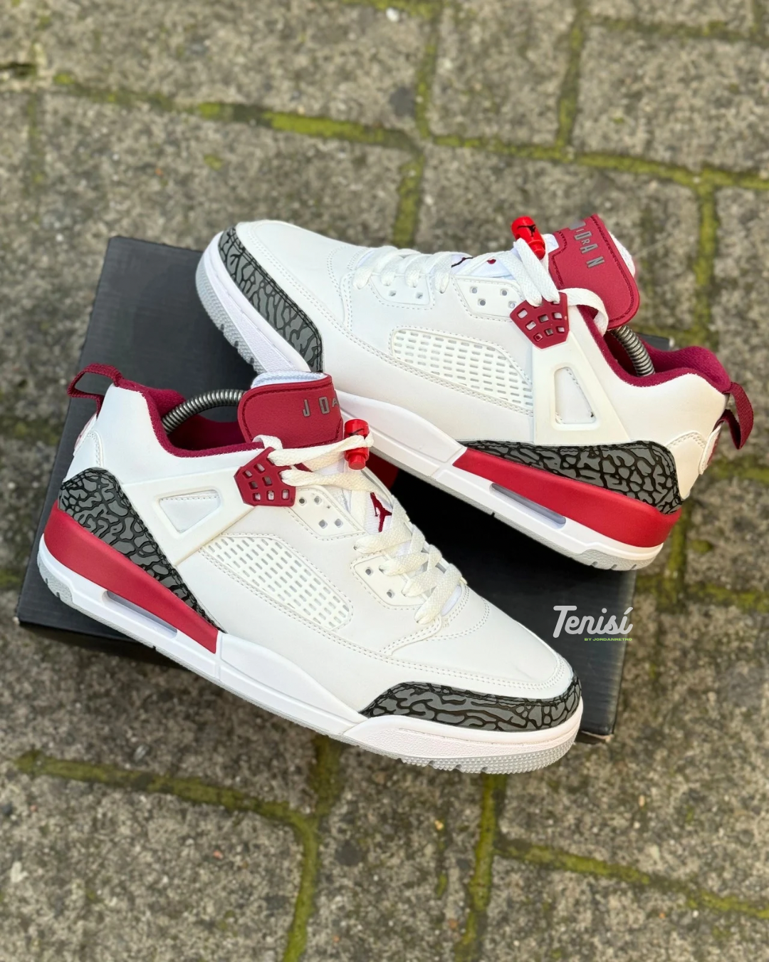 Jordan Spizike Low own “Fire Red”