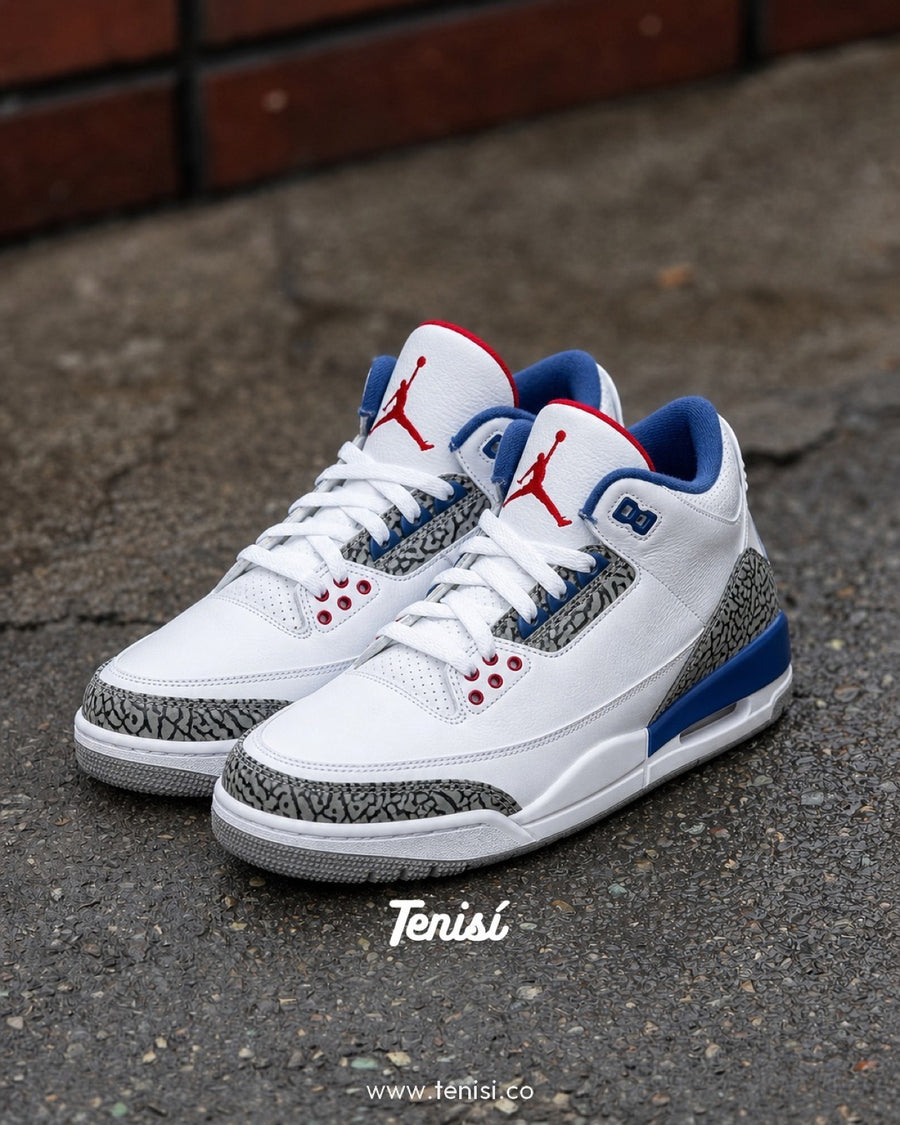 Air Jordan 3 “True Blue” — pago contra entrega en Colombia