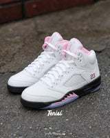 Air Jordan 5 “Blanco Rosa 23” vista 1