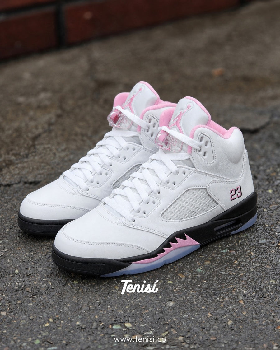 Air Jordan 5 “Blanco Rosa 23” — pago contra entrega en Colombia