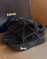 Amiri Style Chunky Rhinestone Black