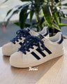 adidas Superstar White Navy