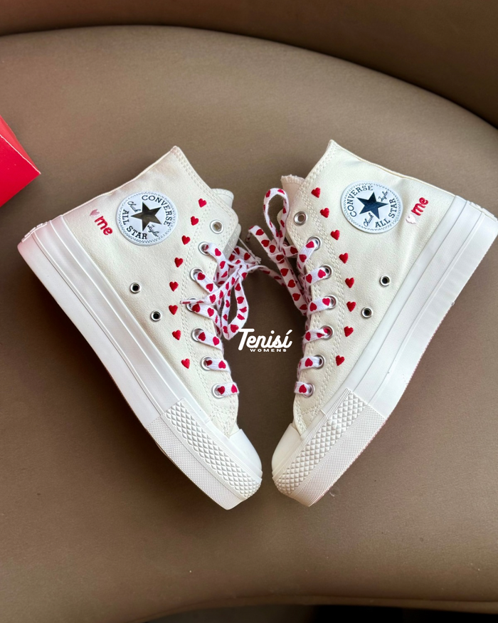 Converse Chuck Taylor Plataforma All Star “San Valentine” look 2
