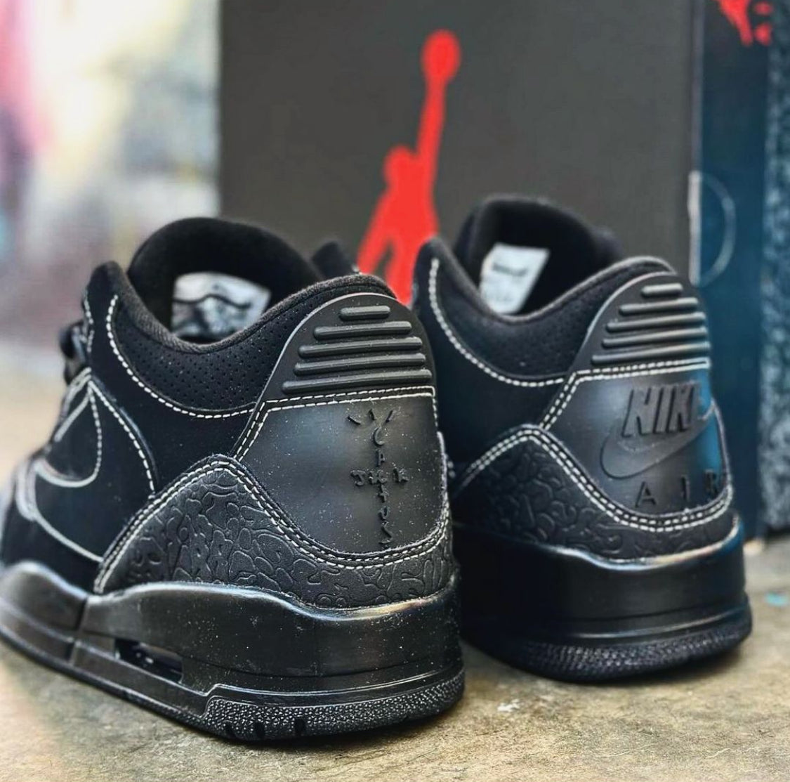 Air Jordan 3 X Travis scott “Black”