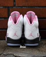 Air Jordan 5 “Blanco Rosa 23” vista 2