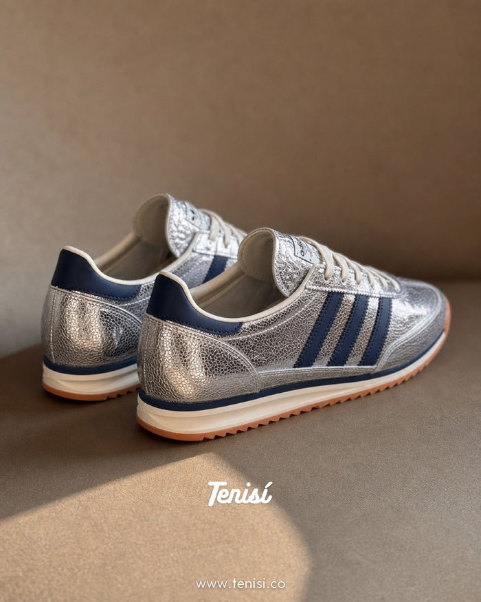 adidas SL 72 Silver Metallic look 1