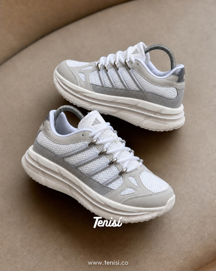 adidas Repetitor Chunky Grey White look 2