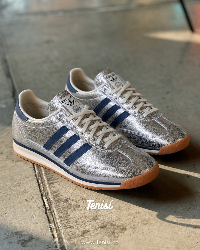 adidas SL 72 Silver Metallic look 2