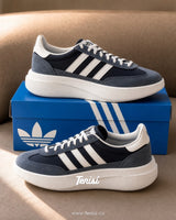 adidas SL 72 Navy Grey vista 3