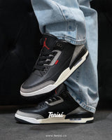 Air Jordan 3 “Negro Denim” vista 3