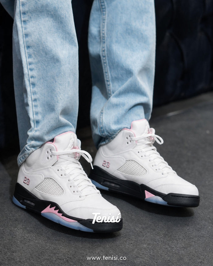 Air Jordan 5 “Blanco Rosa 23” look 2