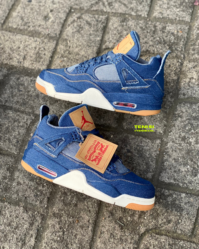 Air Jordan 4 x Levi's  look 3