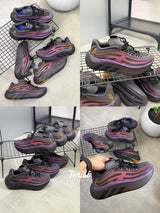 adidas Superboost Purple Brown vista 1