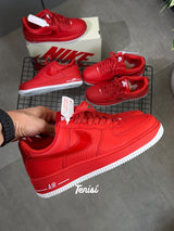 Nike Air Force 1 Red vista 1