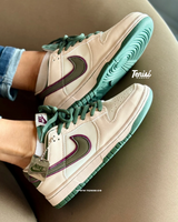 Nike Dunk Low x Tenisí “Beige / Green” vista 4
