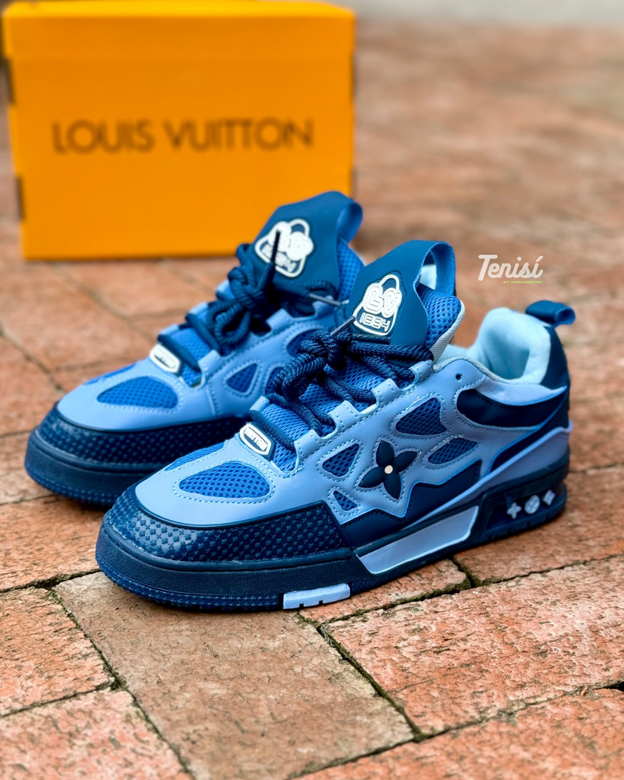 Louis Vuitton Skate “Triple Blue” — pago contra entrega en Colombia