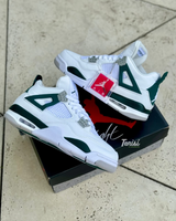 Air Jordan 4 Retro 'Oxidized Green' vista 7