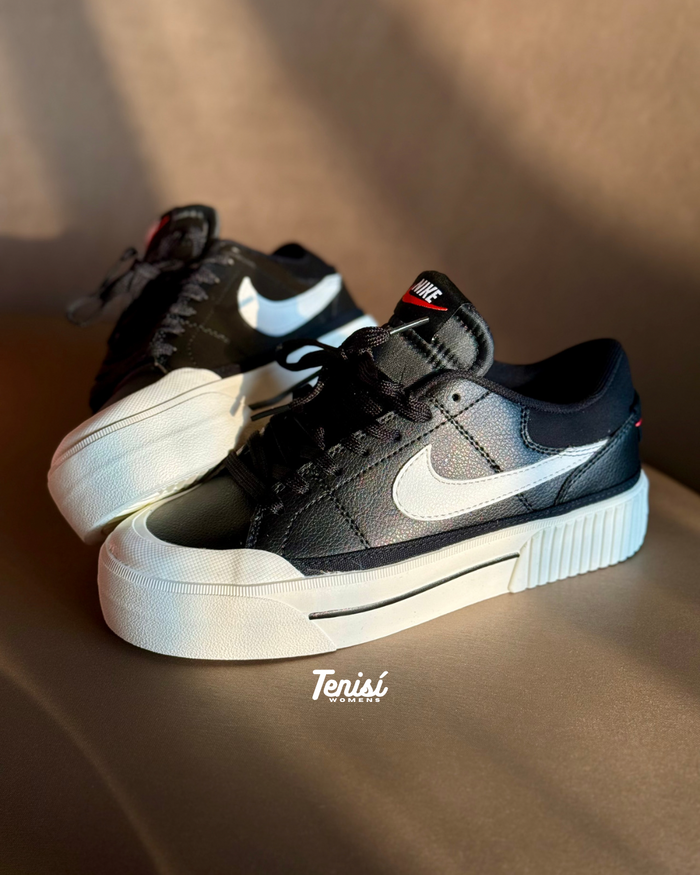 Nike Court Legacy “Black” look 1